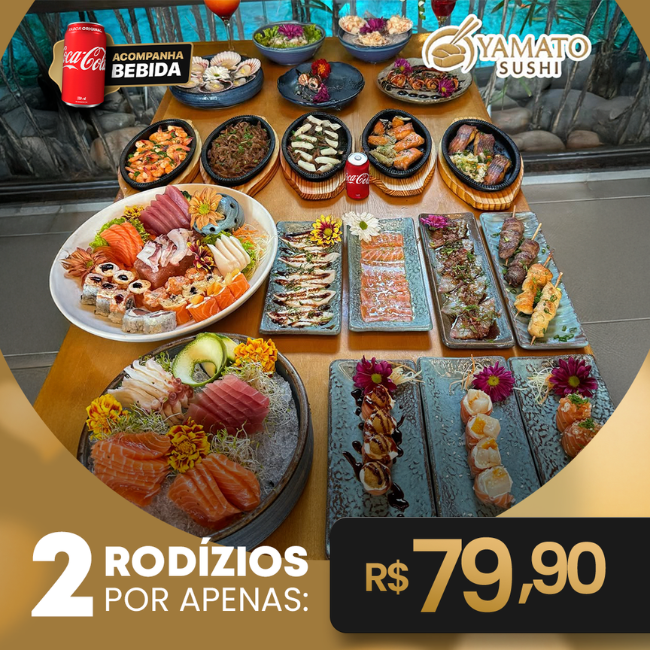 2x RODÍZIO COMPLETO